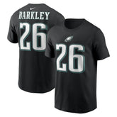 Philadelphia Eagles Nike Saquon Barkley Player Name & Number T-Shirt