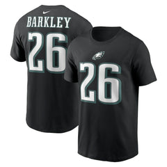 Philadelphia Eagles Nike Saquon Barkley Player Name & Number T-Shirt