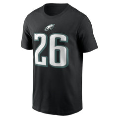 Philadelphia Eagles Nike Saquon Barkley Player Name & Number T-Shirt