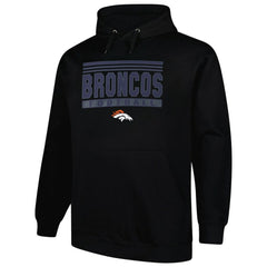 Denver Broncos Fanatics Big & Tall Pop Pullover Hoodie