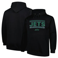New York Jets Fanatics Big & Tall Pop Pullover Hoodie