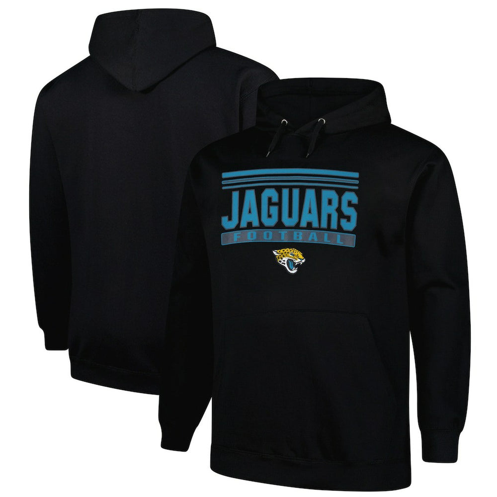 Jacksonville Jaguars Fanatics Big & Tall Pop Pullover Hoodie