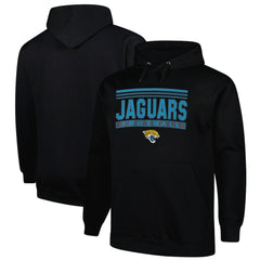 Jacksonville Jaguars Fanatics Big & Tall Pop Pullover Hoodie