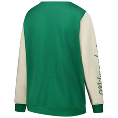 Milwaukee Bucks '47 Women's Plus Size Oversized Rise Andie Pullover Sweatshirt New