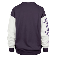 Los Angeles Lakers '47 Women's Plus Size Oversized Rise Andie Pullover Sweatshirt On Sale