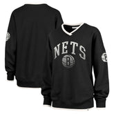 Brooklyn Nets '47 Women's Rise Wax Pack Daze '80s Oversize Pullover Sweatshirt Discount