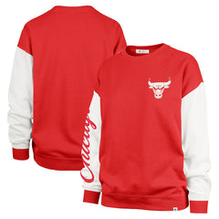 Chicago Bulls '47 Women's Rise Andie Oversized Pullover Sweatshirt Online