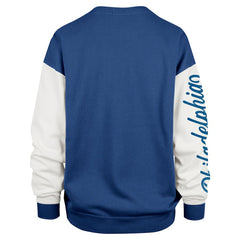 Philadelphia 76ers '47 Women's Rise Andie Oversized Pullover Sweatshirt Discount
