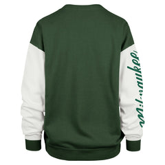 Milwaukee Bucks '47 Women's Rise Andie Oversized Pullover Sweatshirt For Sale