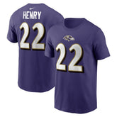 Baltimore Ravens Nike Derrick Henry Player Name & Number T-Shirt