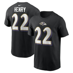 Baltimore Ravens Nike Derrick Henry Player Name & Number T-Shirt