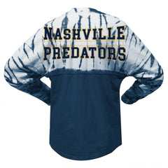 Nashville Predators Spirit Jersey Unisex Crystal Half Dye Long Sleeve T-Shirt For Sale