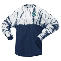 Seattle Kraken Spirit Jersey Unisex Crystal Half Dye Long Sleeve T-Shirt Discount
