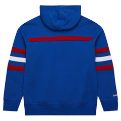 New York Giants Vintage Logo Head Coach Fleece Pullover Hoodie
