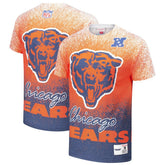 Chicago Bears Mitchell & Ness Team Burst Vintage Logo T-Shirt