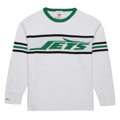 New York Jets Mitchell & Ness Throwback 1984 Pullover Sweater