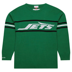 New York Jets Mitchell & Ness Throwback 1984 Pullover Sweater