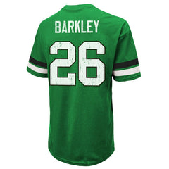 Philadelphia Eagles Saquon Barkley Majestic Threads Name & Number Oversized T-Shirt