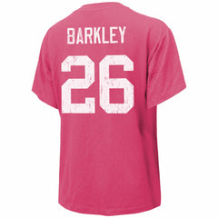 Philadelphia Eagles Saquon Barkley Majestic Threads Women's Name & Number T-Shirt