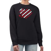 New Jersey Devils G-III 4Her by Carl Banks Women's Heart Graphic Pullover Sweatshirt For Sale