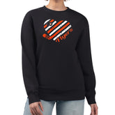 Philadelphia Flyers G-III 4Her by Carl Banks Women's Heart Graphic Pullover Sweatshirt Sale