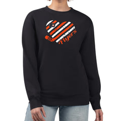 Philadelphia Flyers G-III 4Her by Carl Banks Women's Heart Graphic Pullover Sweatshirt Sale