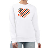 Anaheim Ducks G-III 4Her by Carl Banks Women's Heart Graphic Pullover Sweatshirt Online
