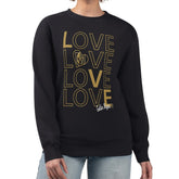 Vegas Golden Knights G-III 4Her by Carl Banks Women's Lots Of Love Team Logo Graphic Pullover Sweatshirt Sale