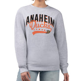Anaheim Ducks G-III 4Her by Carl Banks Women's Filigree Team Graphic Fleece Pullover Sweatshirt For Sale