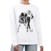 Los Angeles Kings G-III 4Her by Carl Banks Women's Hockey Girls Team Graphic Fleece Pullover Sweatshirt Outlet
