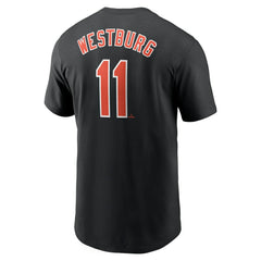 Jordan Westburg Baltimore Orioles Nike Fuse Name & Number T-Shirt | MLB For sale