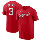 Dylan Crews Washington Nationals Nike Fuse Name & Number T-Shirt | MLB Sale
