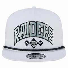 Las Vegas Raiders New Era Diamond Golfer Snapback Hat