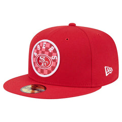 San Francisco 49ers New Era Checkered 59FIFTY Fitted Hat