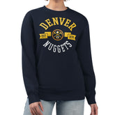 Denver Nuggets G-III 4Her by Carl Banks Women's Large Team Logo Graphic Fleece Pullover Sweatshirt sale On Sale