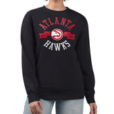 Atlanta Hawks G-III 4Her by Carl Banks Women's Large Team Logo Graphic Fleece Pullover Sweatshirt On Sale