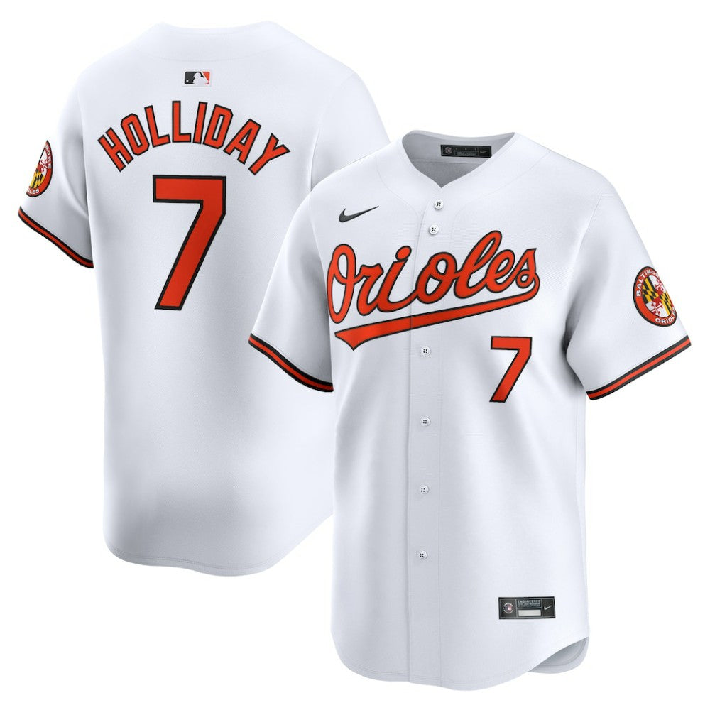 Jackson Holliday Baltimore Orioles Nike Home Limited Player Jersey | MLB Near me
