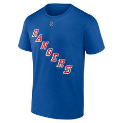 Matt Rempe New York Rangers Fanatics Authentic Stack Name & Number T-Shirt Sale