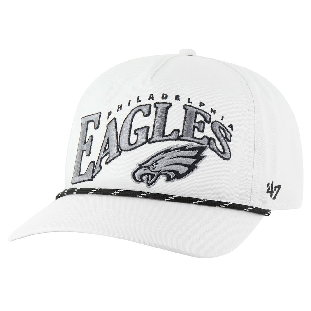 Philadelphia Eagles 47 brand '47 Wave Speckle Hitch Rope Adjustable Hat