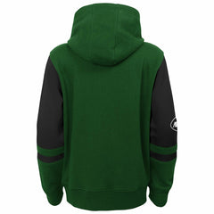 New York Jets Youth Stadium Color-Block Full-Zip Hoodie