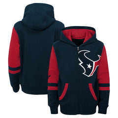 Houston Texans Preschool Stadium Color Block Full-Zip Hoodie
