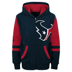 Houston Texans Preschool Stadium Color Block Full-Zip Hoodie