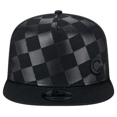 Chicago Cubs New Era Score Check 9FIFTY A-Frame Trucker Snapback Hat | MLB Outlet