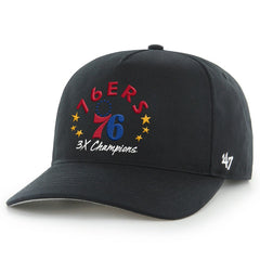 Philadelphia 76ers '47 Champs Global Star Hitch Adjustable Hat On Sale