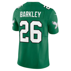 Philadelphia Eagles Nike Saquon Barkley Alternate Vapor F.U.S.E. Limited Jersey