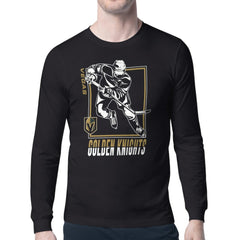 Vegas Golden Knights Starter Player Grid Long Sleeve T-Shirt On Sale