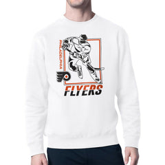 Philadelphia Flyers Starter Player Grid Fleece Pullover Sweatshirt Online