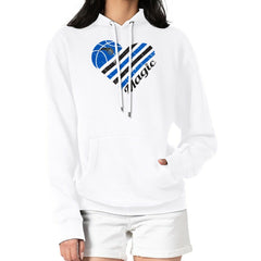 Orlando Magic G-III 4Her by Carl Banks Women's Heart Pullover Hoodie - White discount For Sale