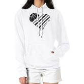 San Antonio Spurs G-III 4Her by Carl Banks Women's Heart Pullover Hoodie - White on sale Online