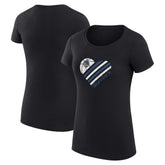 Golden State Warriors G-III 4Her by Carl Banks Women's Super-Slim Fit Lightweight Heart T-Shirt sale On Sale